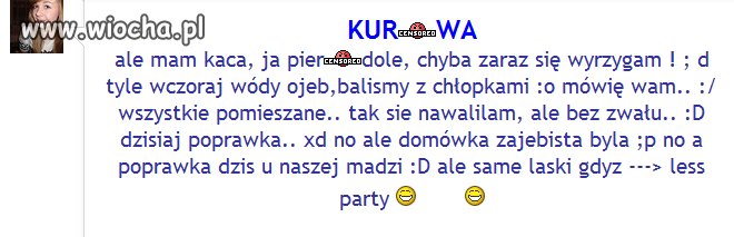Dzisiejsza młodzież...