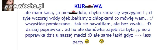 Dzisiejsza młodzież...