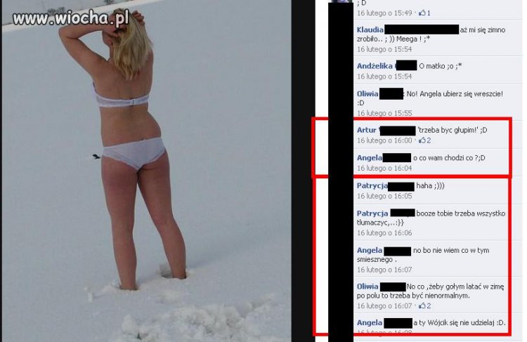 Głupota czy chęć pochwalenia się?