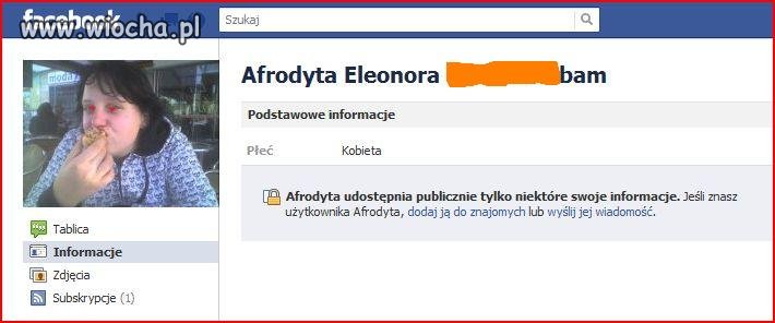 Rzeczywiście z niej AFRODYTA