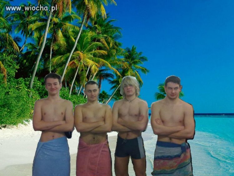 Takie tam na plaży