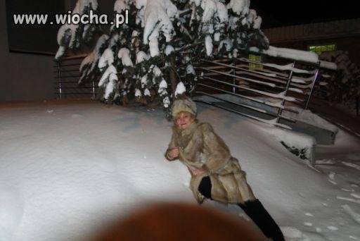 Babcię poniosło 