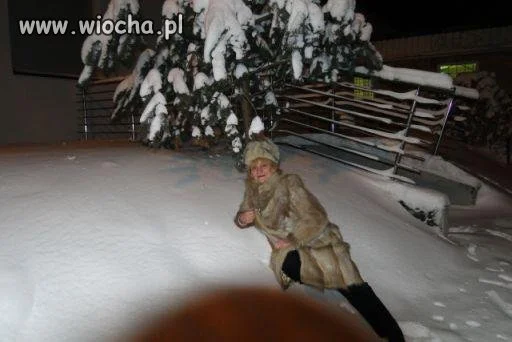 Babcię poniosło 