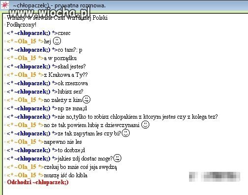 Rozmowa na Czacie!