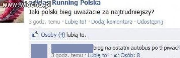 To prawie jak bieg z przeszkodami 