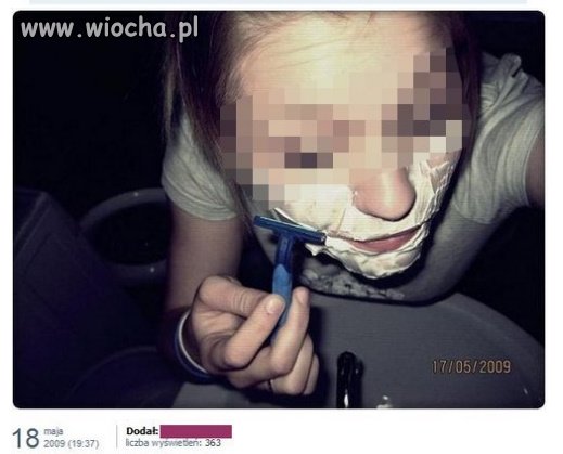 Czyżby zmieniała płeć??