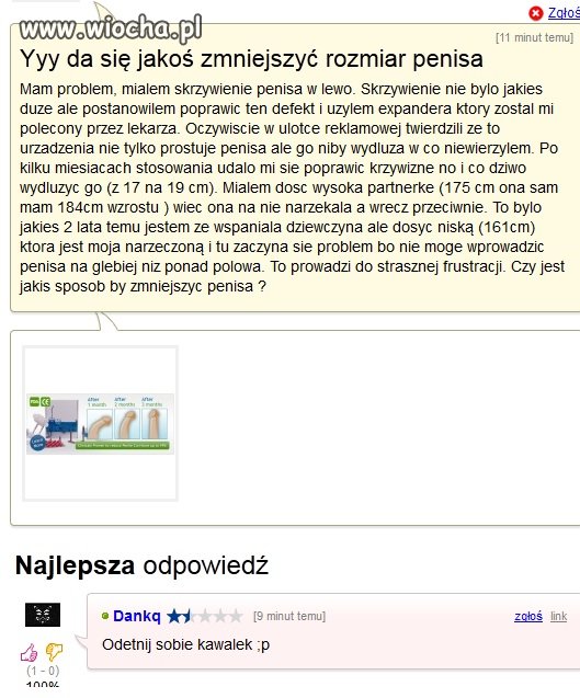 Masz za dużego penisa??