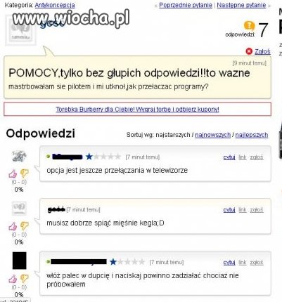 'utknoł' mi pilot