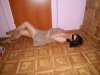 Lans na gumolicie pod piecem