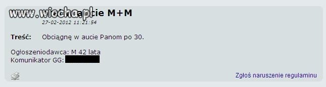 M + M = oralnie