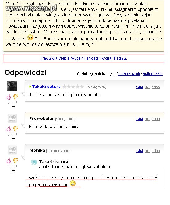 Mam 12 lat...