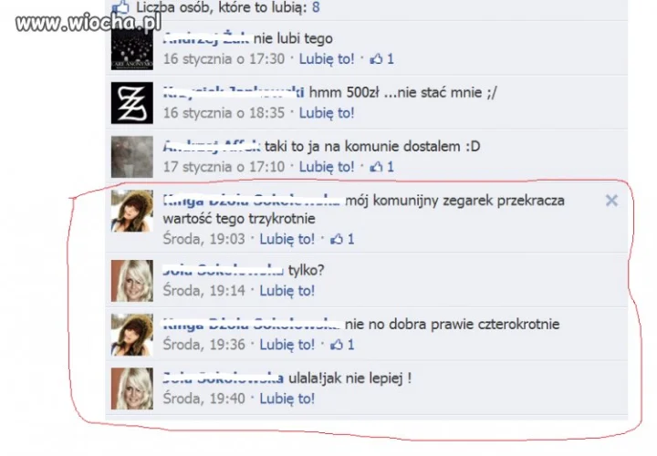 Niema jak to pochwalić się publicznie, że 