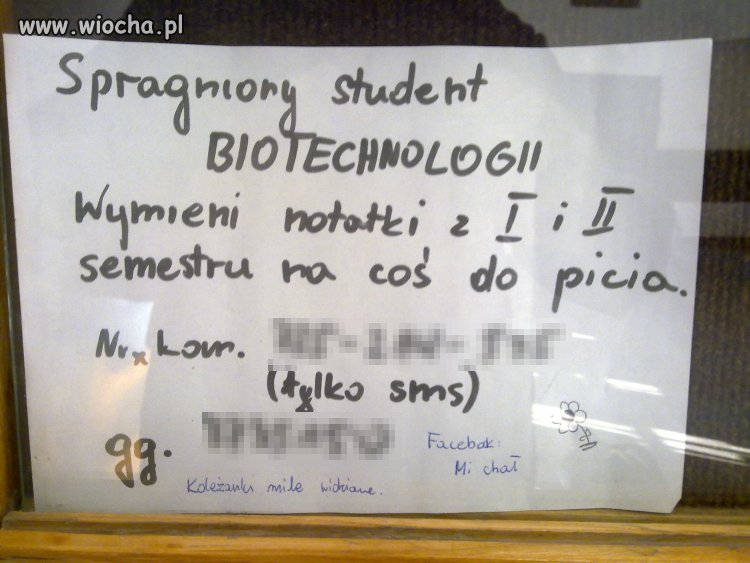 Spragnieni studenci PWR