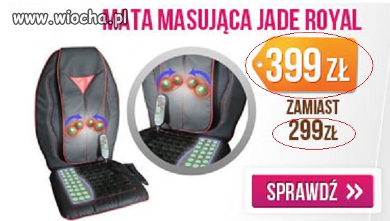 399 zł zamiast 299zł