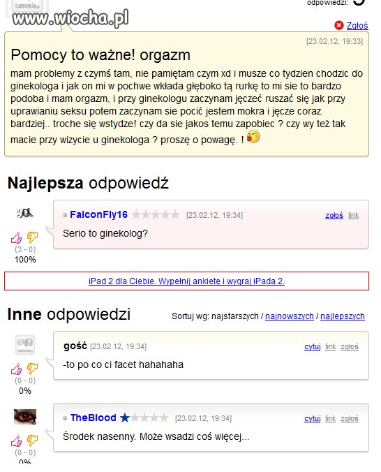 "Wizyta u ginekologa-