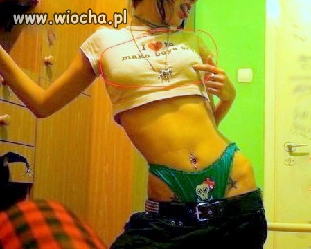 No i pokazała
