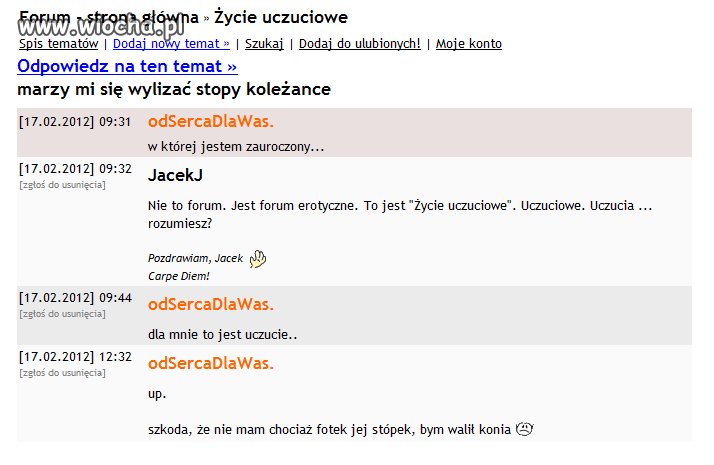 Mają ludzie marzenia 