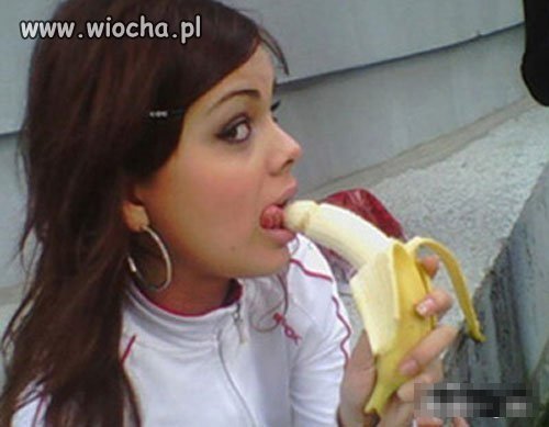 Dziunia i banan