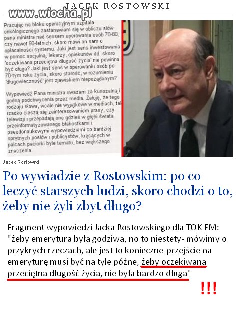 Jacek Rostowski (obecny minister finansów RP)