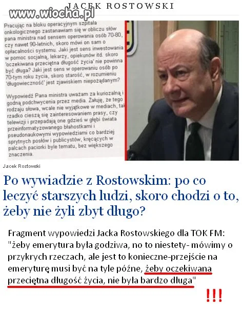 Jacek Rostowski (obecny minister finansów RP)