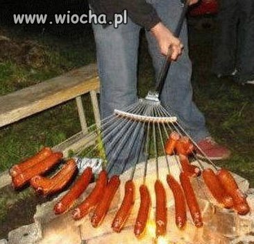 Po co smażyć 1 kiełbaskę?