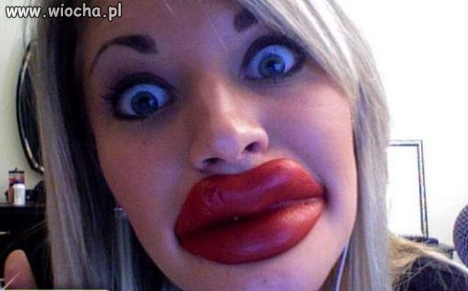 Usta jak pontony