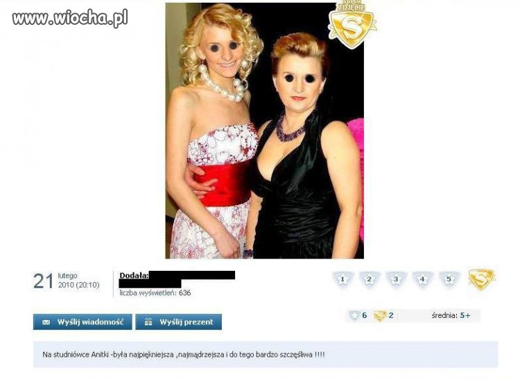 Mamusia chwali się swoją "piękną" córeczką