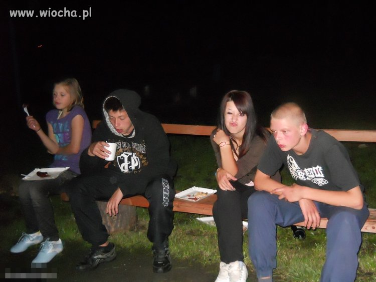 Małolaty po piwie
