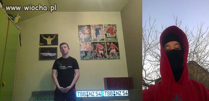 14 letni gangster + pluszak na szafie