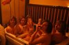 Piwko, blancik i relax z kolegami w wannie...