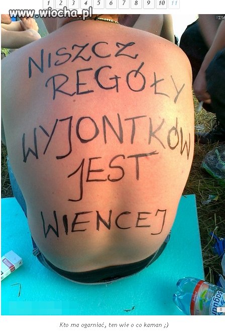 Niech maluje pisakiem po plecach ale