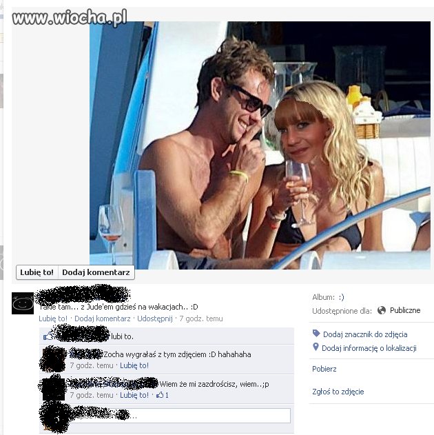 Takie tam... z Jude'em na wakacjach..:D