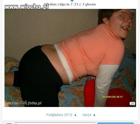 Dziunia z fotki 