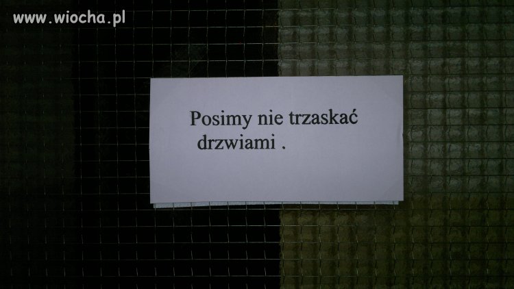 Inteligentna sąsiadka. ha ha