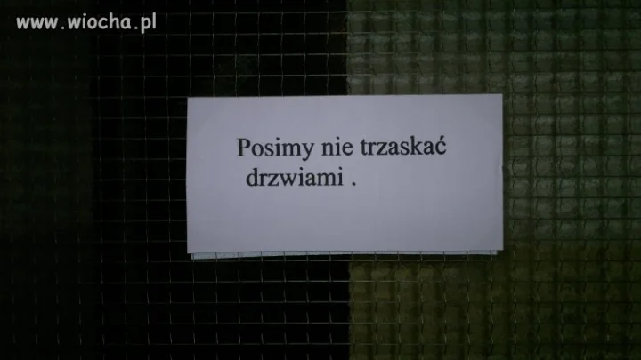 Inteligentna sąsiadka. ha ha