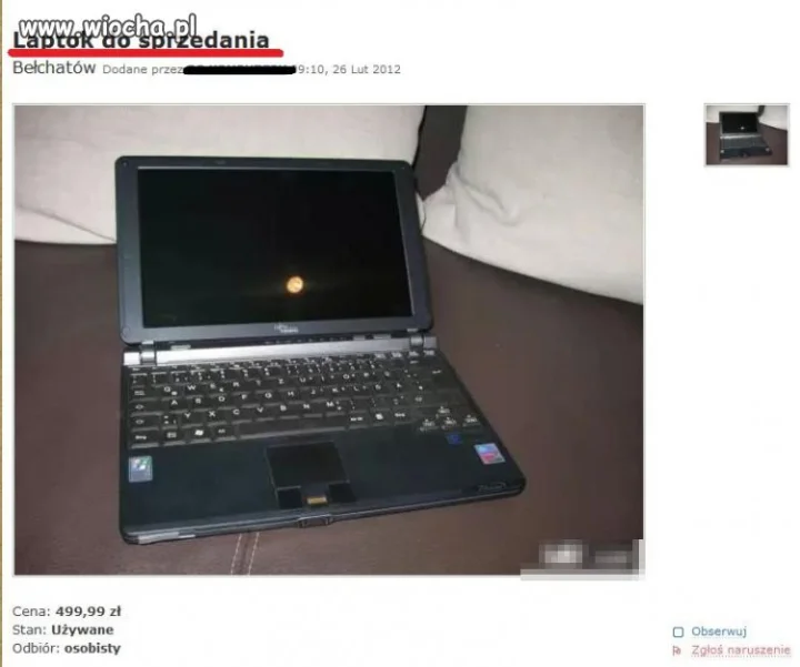 Może Laptoka!! 