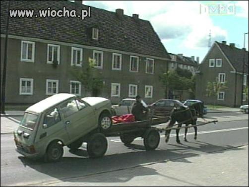 Auto się zepsuło