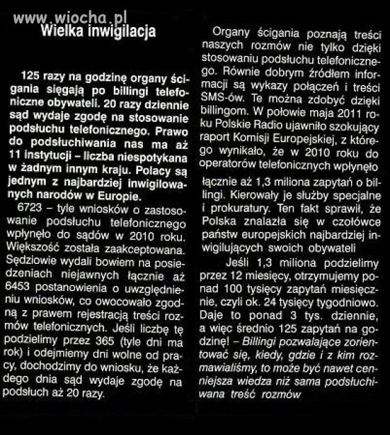  Lepiej wiedzieć kto nas podsłuchuje