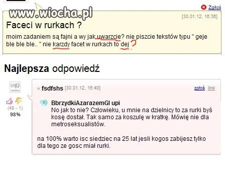 Faceci w rurkach
