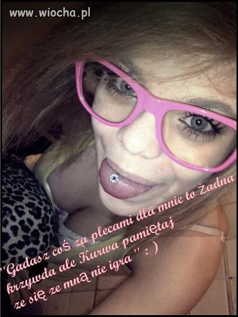 Kolczyk, Okulary plus cycki = WIOCHA