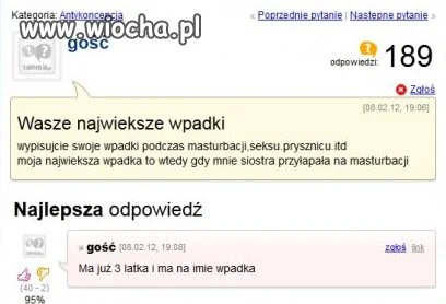 Największa wpadka