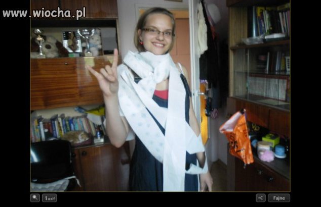 Sesyjka w papierze toaletowym