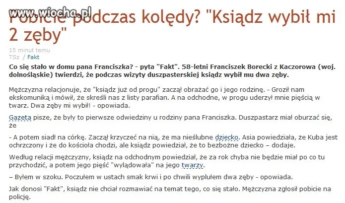 Ksiadz w dom...Bóg w dom???