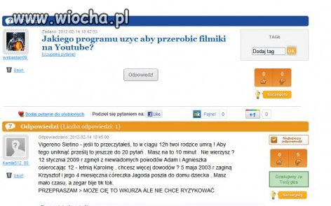 Poprawna odp. na pytanie 