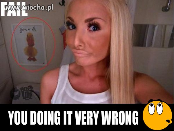Duck face