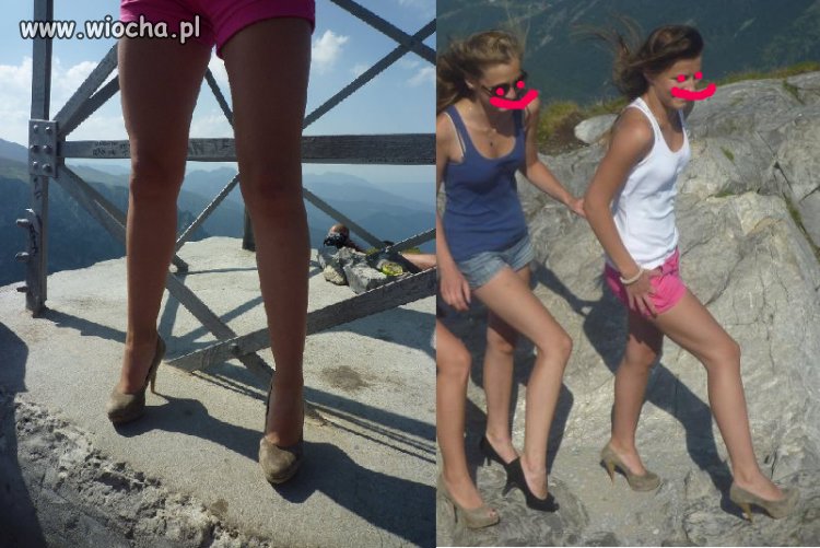 Tytuł pierwszego zdjęcia "Szpilki na Giewoncie"