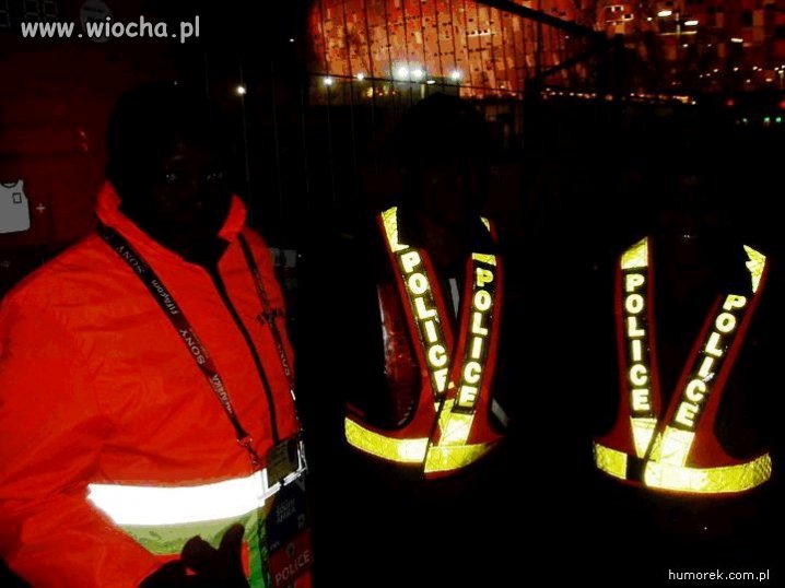 Czarnoskórzy policjanci...