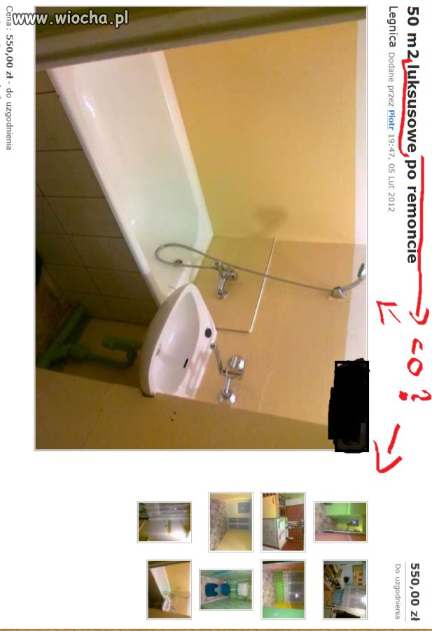 Jak to jest luksus to wolę go nie zaznawać!