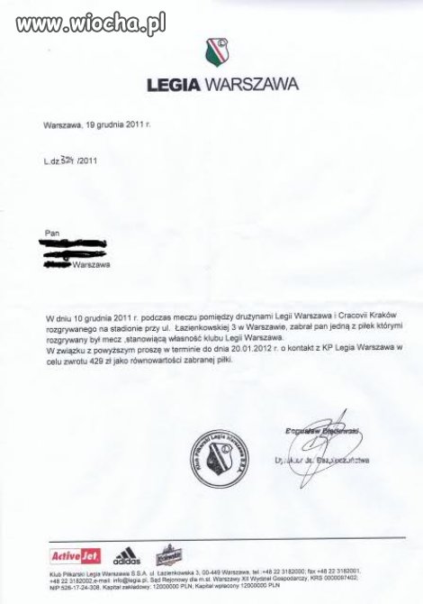 Wydawałoby się, że normą jest zabieranie złapanej