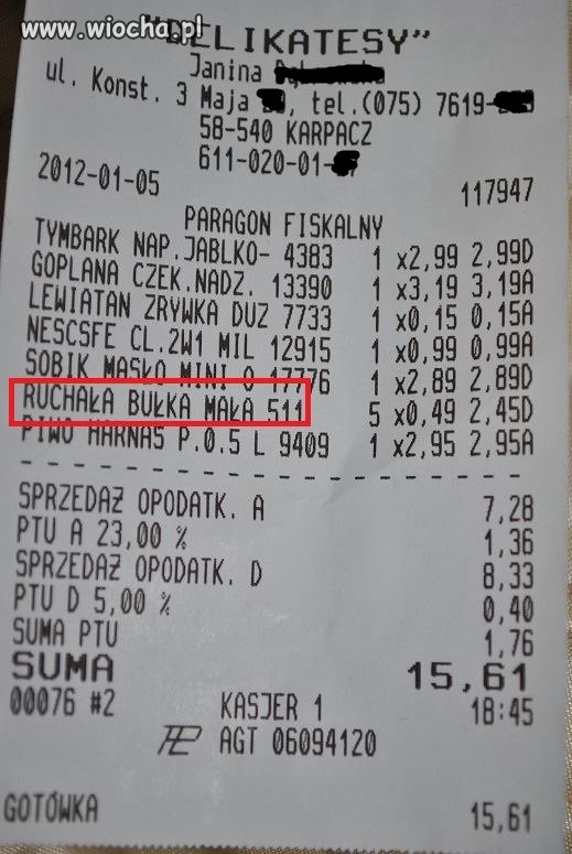 Bardzo ciekawy asortyment